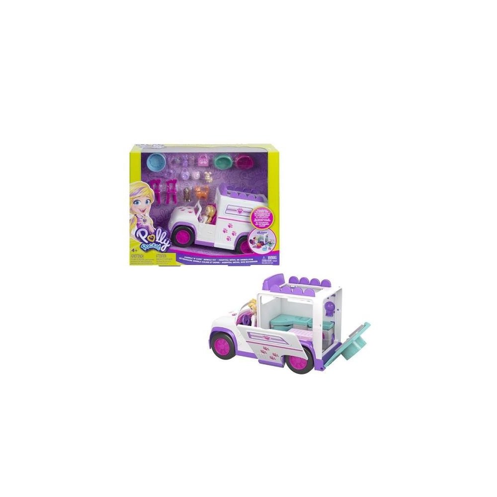 Polly Pocket Mobil Veteriner Oyun Seti GFR04