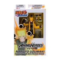 Naruto Anime Heroes Naruto Uzumaki Sage of Six Paths Mode 6.5in