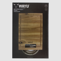 TABLA MADERA BOWL ACERO WAYU | Wayu