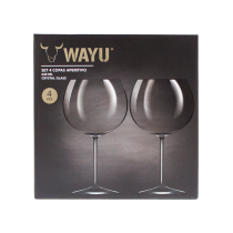 SET 4 COPAS CRISTAL APERITIVO WAYU | Wayu