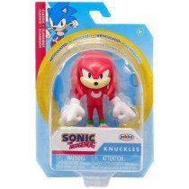 Mini figura de Sonic The Hedgehog Knuckles de 2,5 pulgadas
