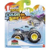 Mattel Hot Wheels Vehículo Monster Trucks Chromochemous Podium Grasher