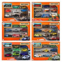Matchbox Paquete De 9 Autos Basicos