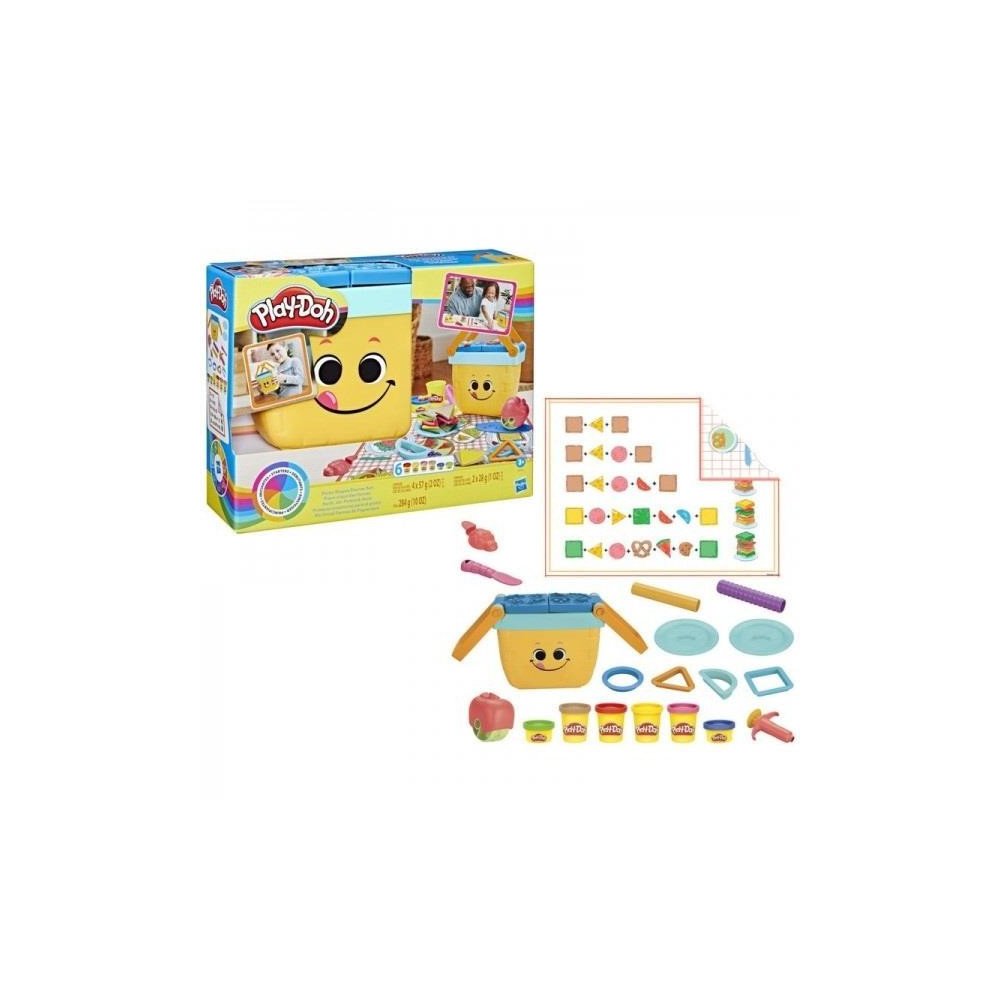 MASAS Y PLASTILINAS PLAY-DOH PRINCIPIANTES PRIMERAS CREACIONES PARA PICNIC
