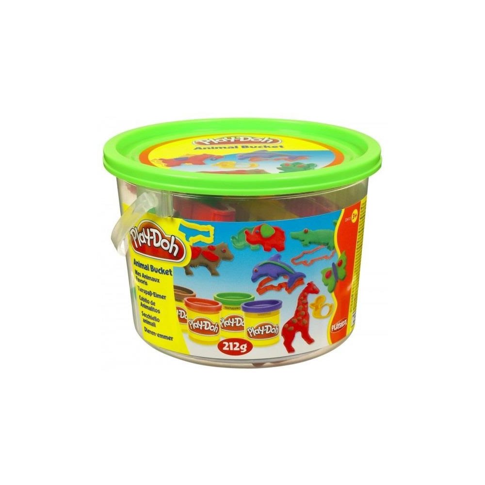 MASAS Y PLASTILINAS PLAY-DOH MINI CUBO DE ANIMALES