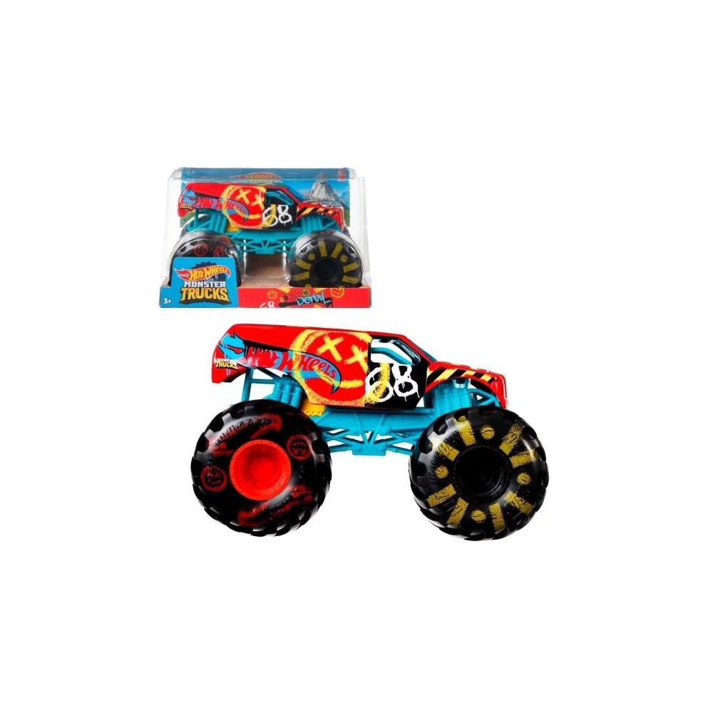 HOT WHEELS MONSTER TRUCKS ESCALA