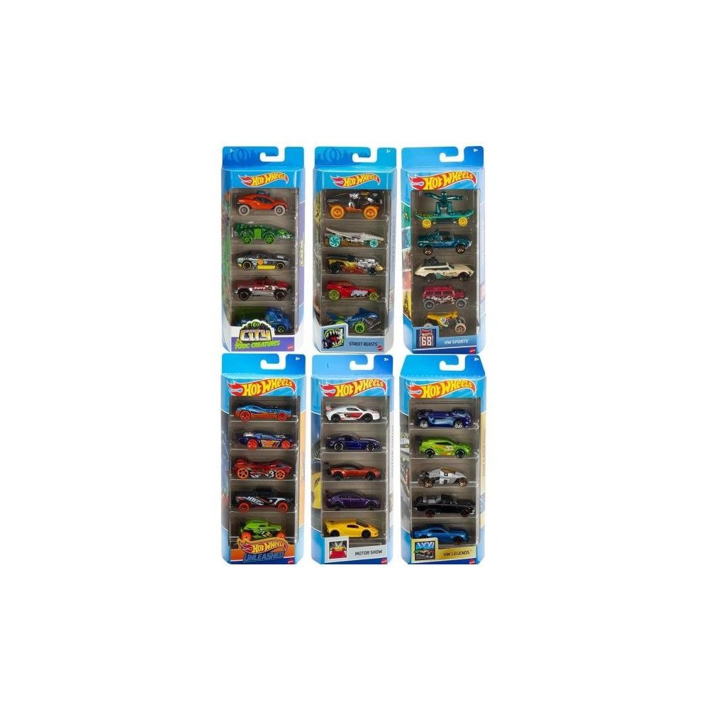 Hot Wheels 5 Car Pack