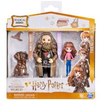 Harry Potter Magical Minis Set Figuras Friendship Rubeus Hagrid-Hermione