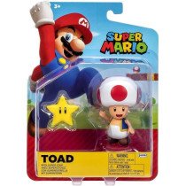 Figura de acción World of Nintendo Wave 26 Toad [con estrella]