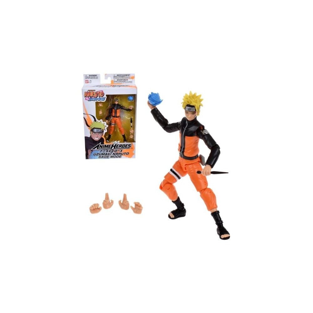 FIGURA 17 CMS LEGENDARIA ANIME HEROES NARUTO DE BANDAI – UZUMAKI NARUTO