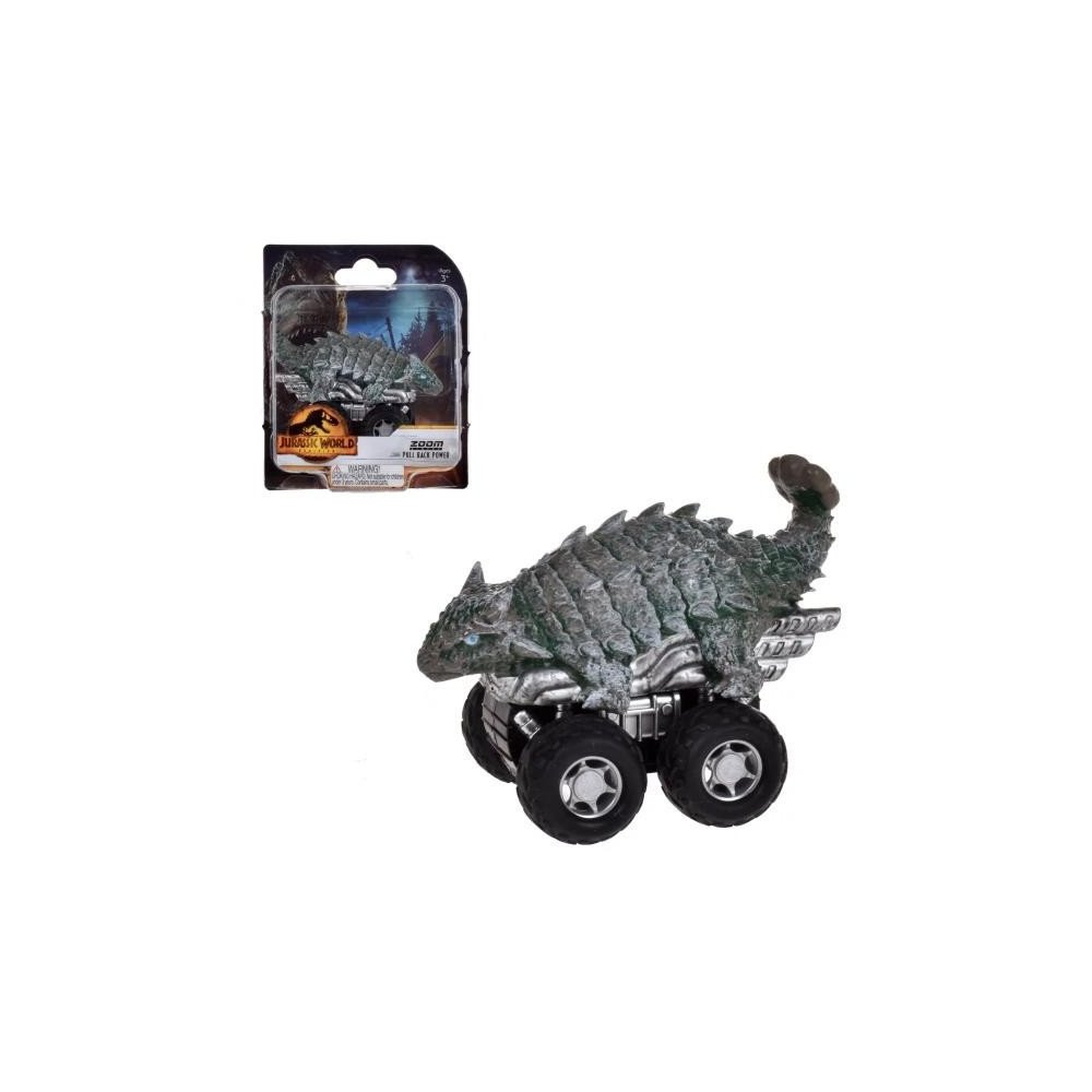 DINOSAURIO VEHICULO PULLBACK JURASSIC WORLD DOMINION – ANKYLOSAURUS