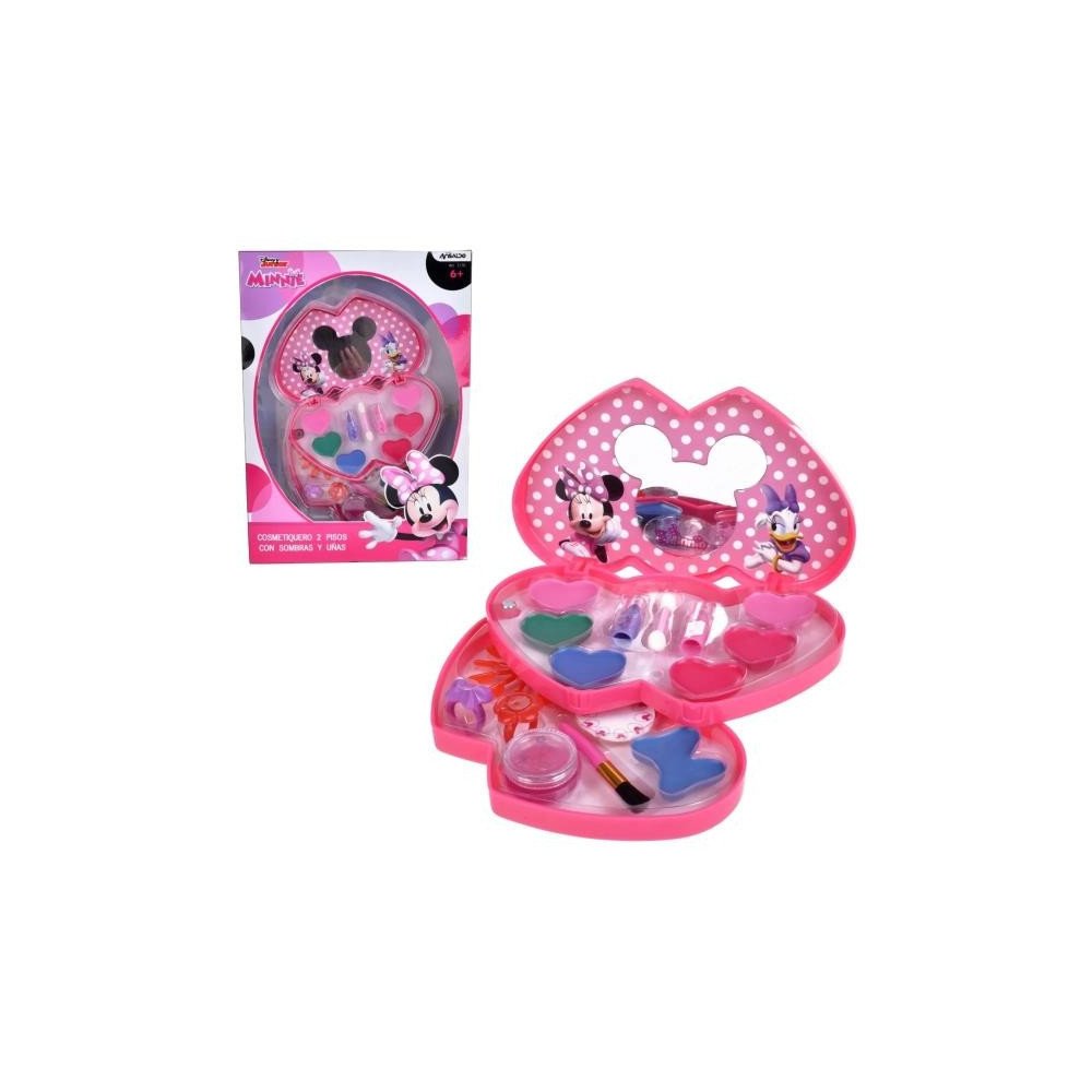 COSMETIQUERO 2 PISOS MINNIE | Juguetes