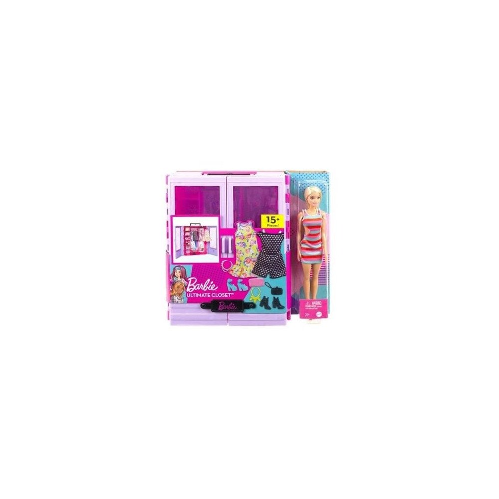 Barbie Ultimate Armario + Muñeca 2.0 | Juguetes