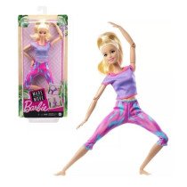 BARBIE MOVIMIENTOS DIVERTIDOS RUBIA | Juguetes