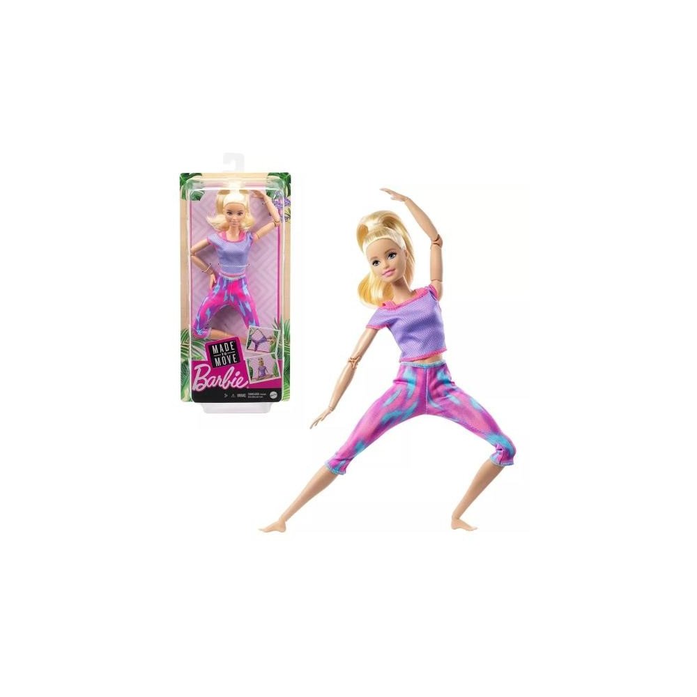BARBIE MOVIMIENTOS DIVERTIDOS RUBIA | Juguetes