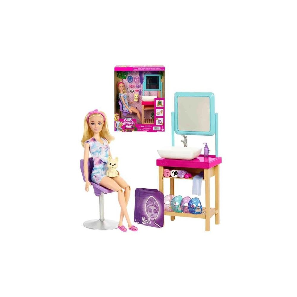 BARBIE DÍA DE SPA DE MASCARILLAS | Juguetes