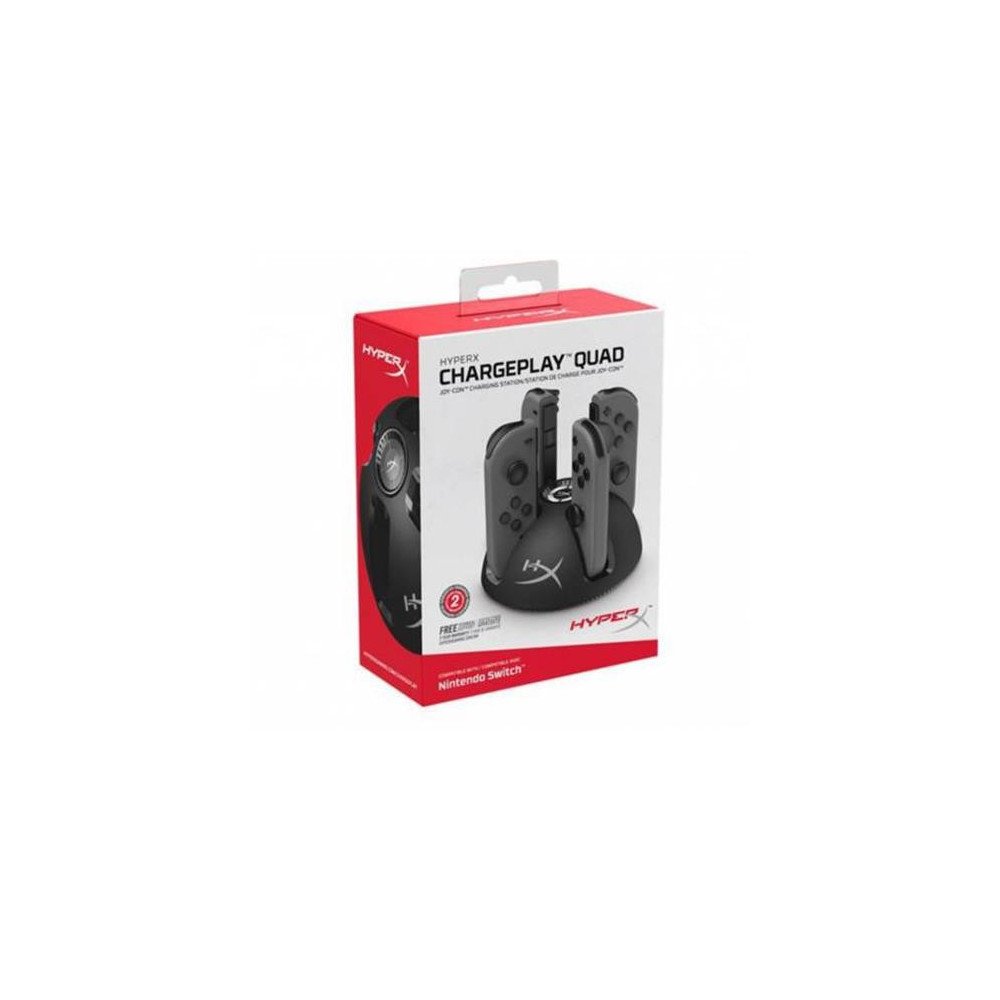 Cargador De Control Nintendo Switch Hyperx Quad Chargeplay