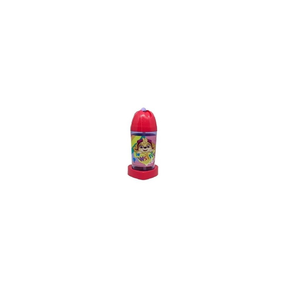 Vaso Botella Toma Jugo Con Bombilla Para Niñ@ PAW PATROL