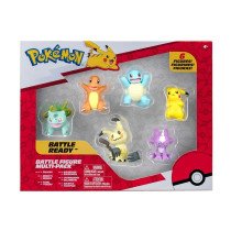 uego de figuras Pokémon Jazwares 6 piezas | Inicio