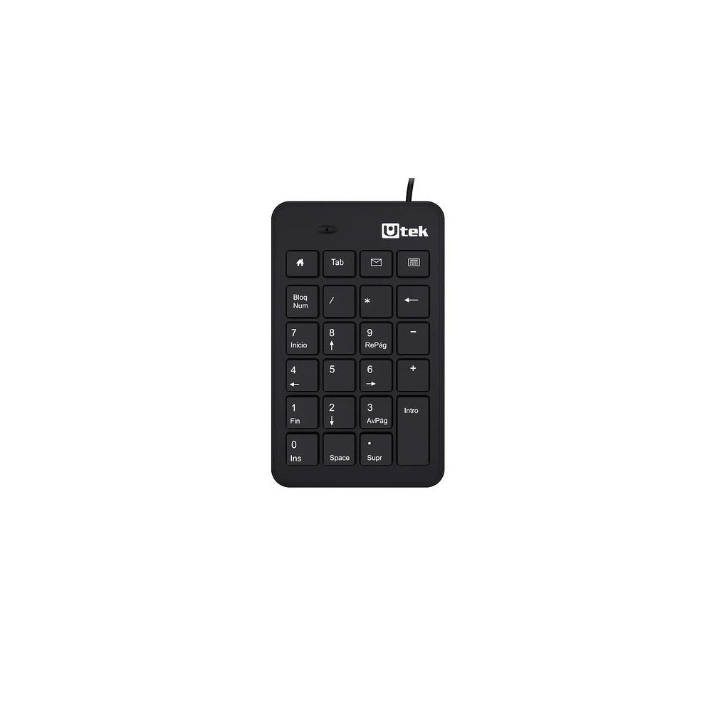 Teclado numérico USB multimedia 23 botones | Inicio