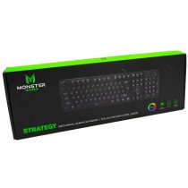 TECLADO MECANICO GAMER MONSTER STRATEGY | Inicio