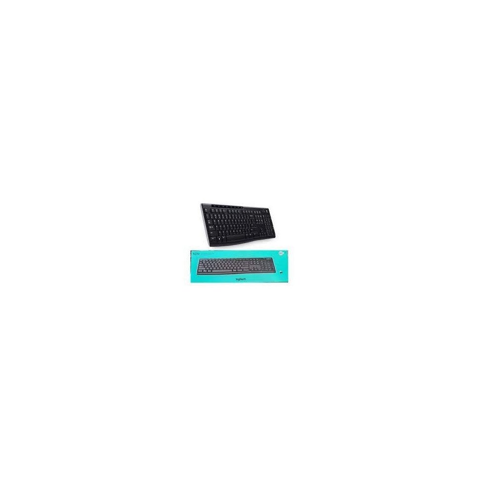 TECLADO LOGITECH K270 INALAM USB BLACK | Inicio