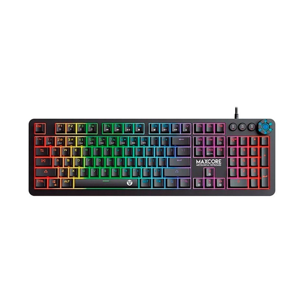 Teclado Gamer Mecánico Max Core MK852 Black | Inicio