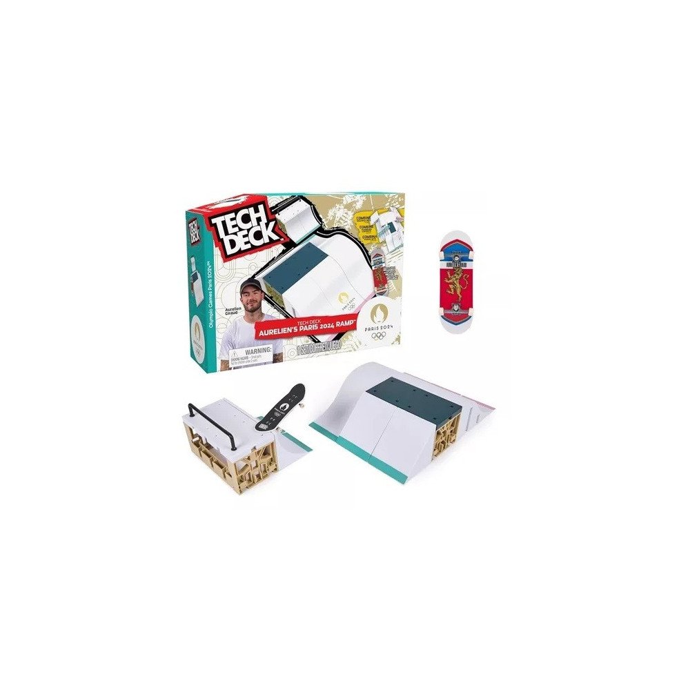 Tech Deck Rampa De Los Juegos Olímpicos De París 2024 Chile