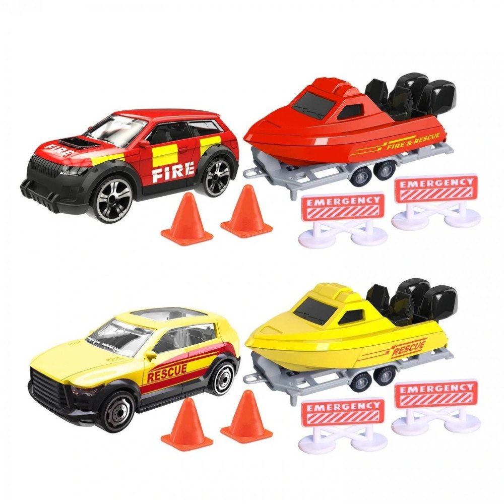TEAMSTERZ die-cast playset Sea rescue