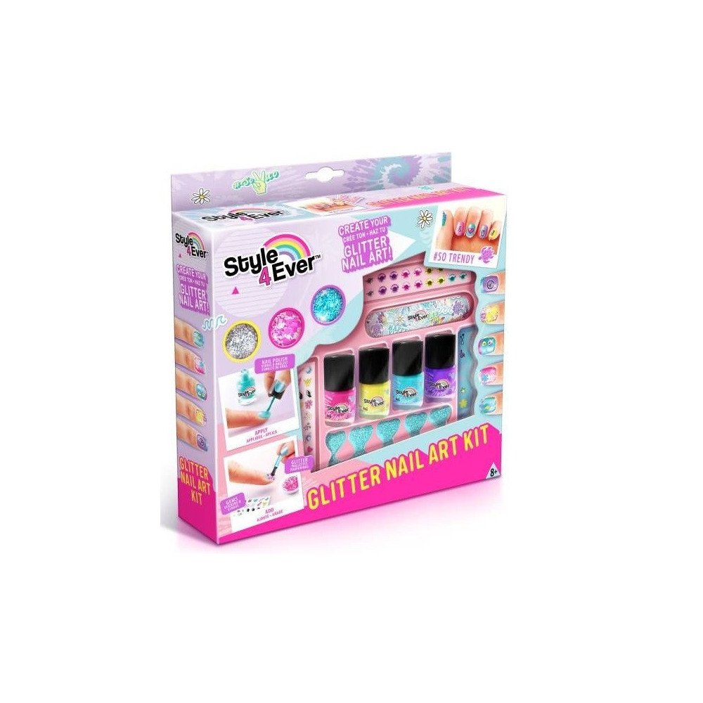 Style 4 Ever Glitter Nail Art Kit