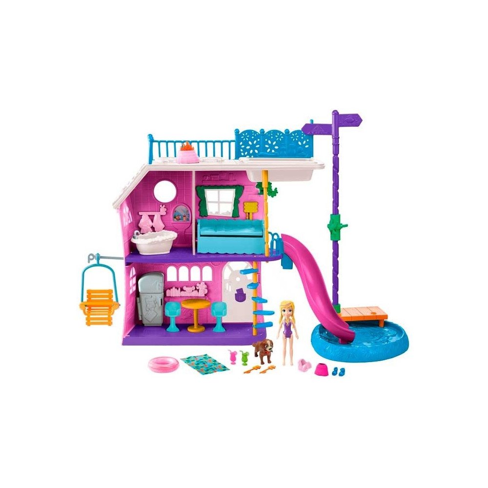 SET POLLY POCKET CASA DEL LAGO DE POLLY