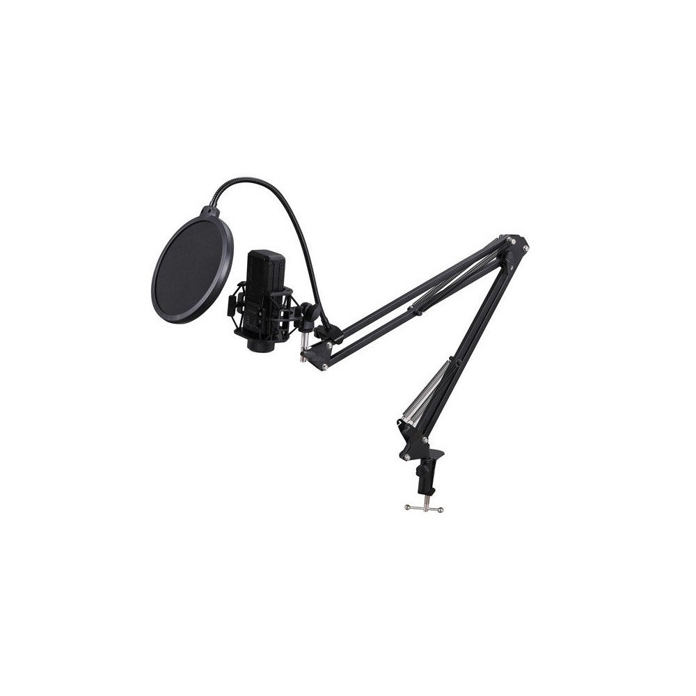 SET MICRÓFONO CON BRAZO PHILCO 26PLCKIT70 NEGRO