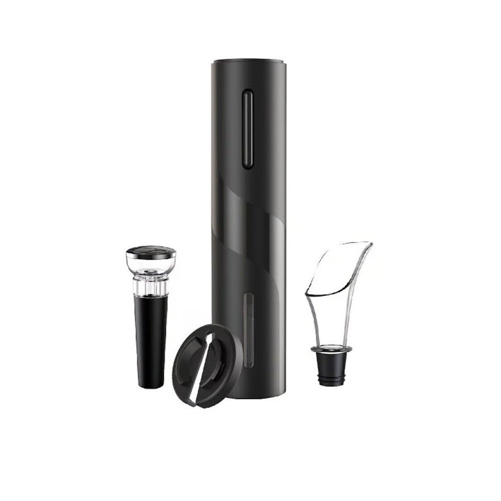 Set de Saca Corcho Electrico Para Vino 4 en 1