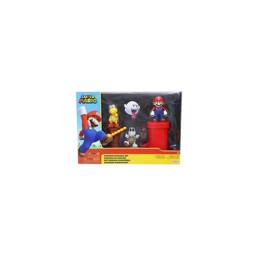 Set de juego super mario: Diorama mazmorra