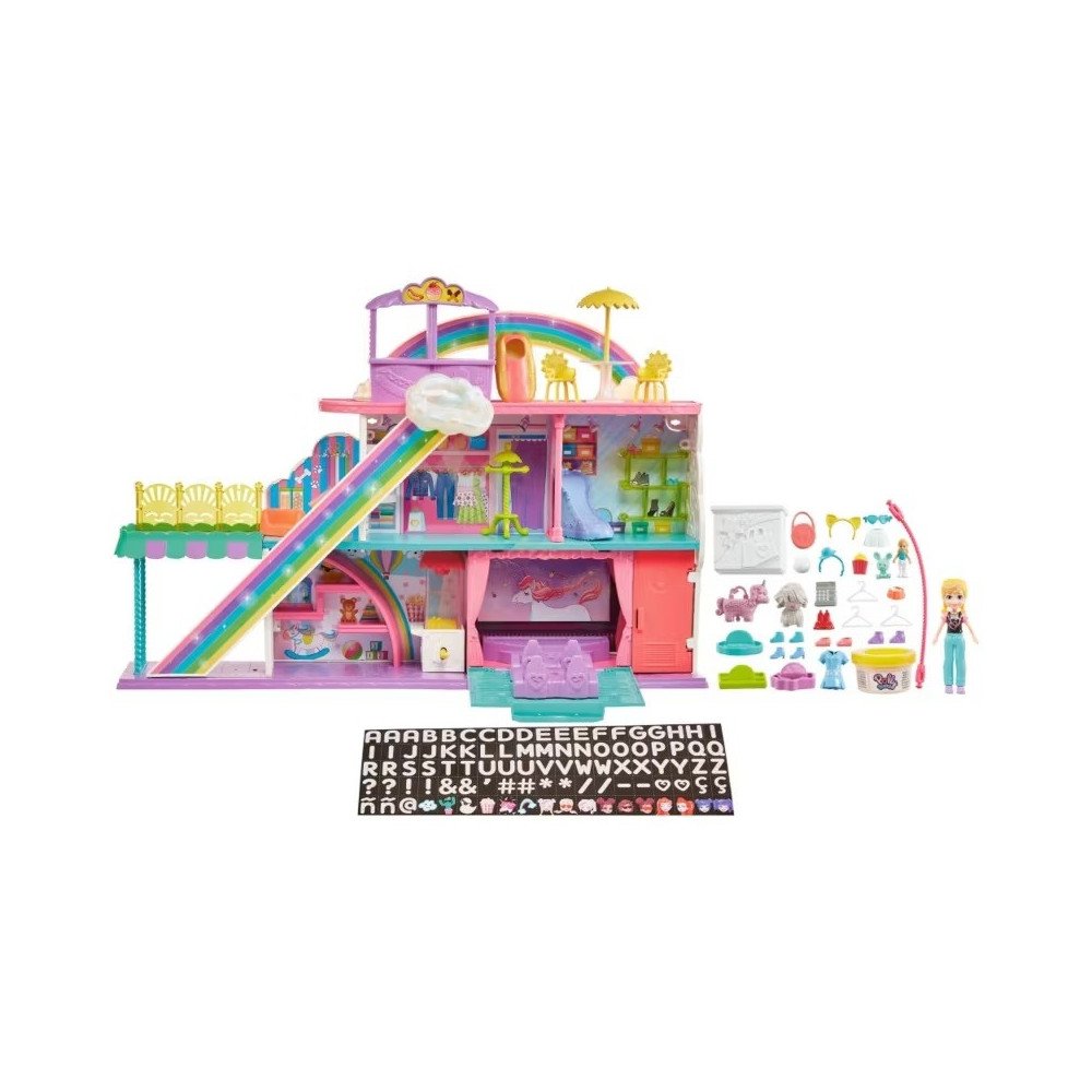 Set De Juego Centro Comercial Dulces Sorpresas Polly Pocket
