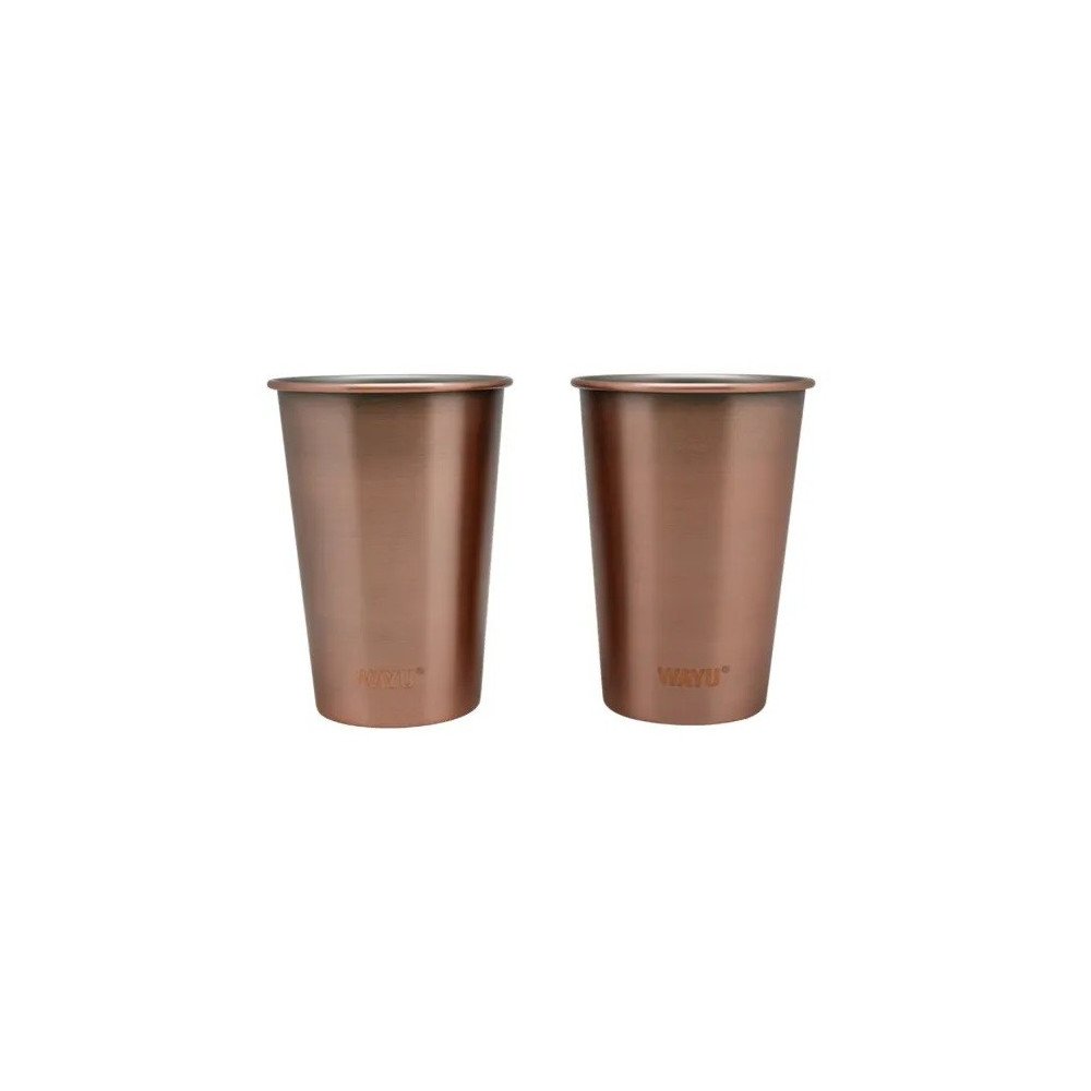 Set 2 Vasos 500ml Copper Line Wayu