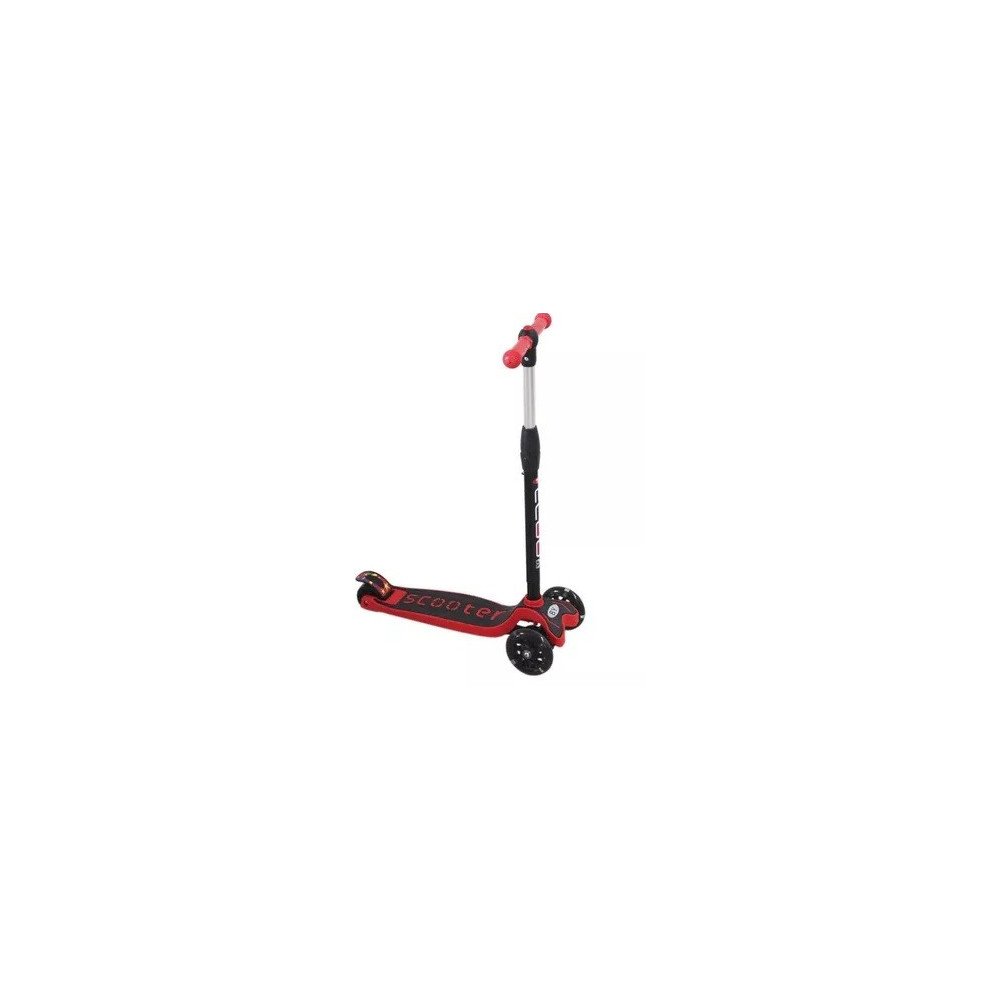 SCOOTER 4 RUEDAS CON LUZ, RED