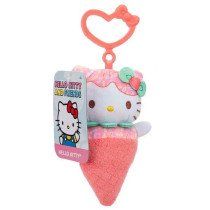 Sanrio Hello Kitty Friends Clip On Hello Kitty 4 Plush Figure Ice Cream