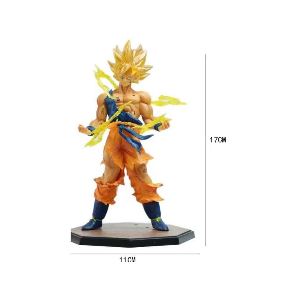 Rayo de Dragon Ball Super Saiya, Son Goku,  17cm