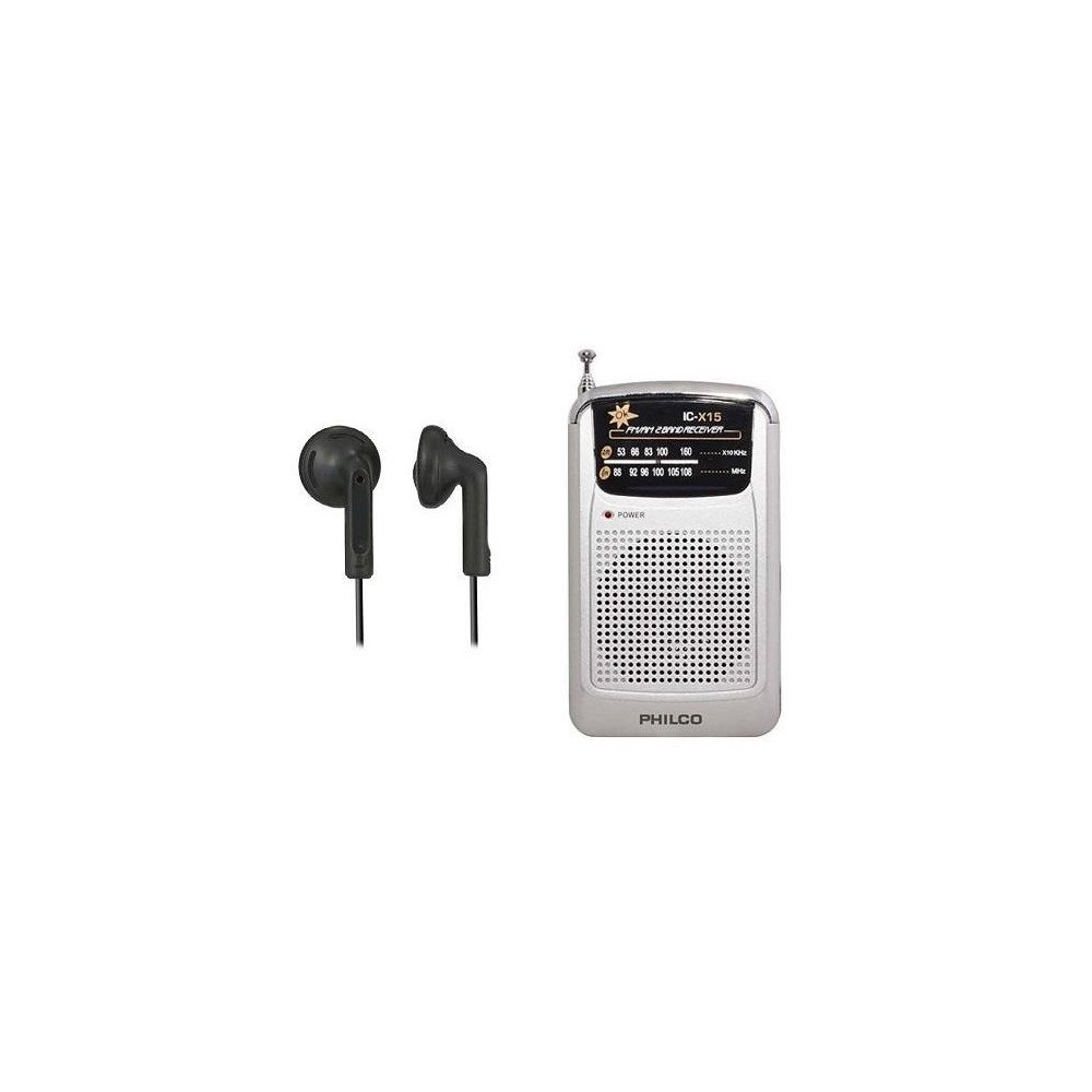 RADIO PORTATIL PHILCO ICX-15 C/AUDIFONO