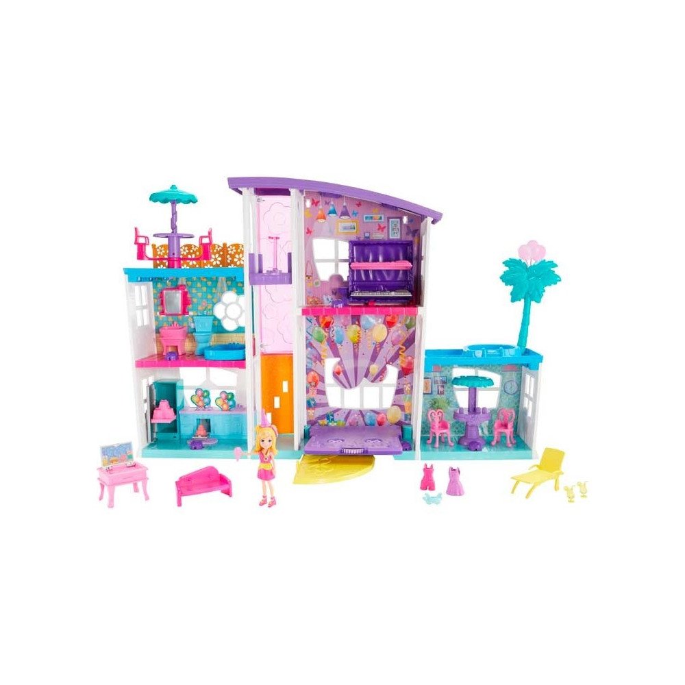 Polly Pocket Mega Casa de las Sorpresas de Polly Mattel
