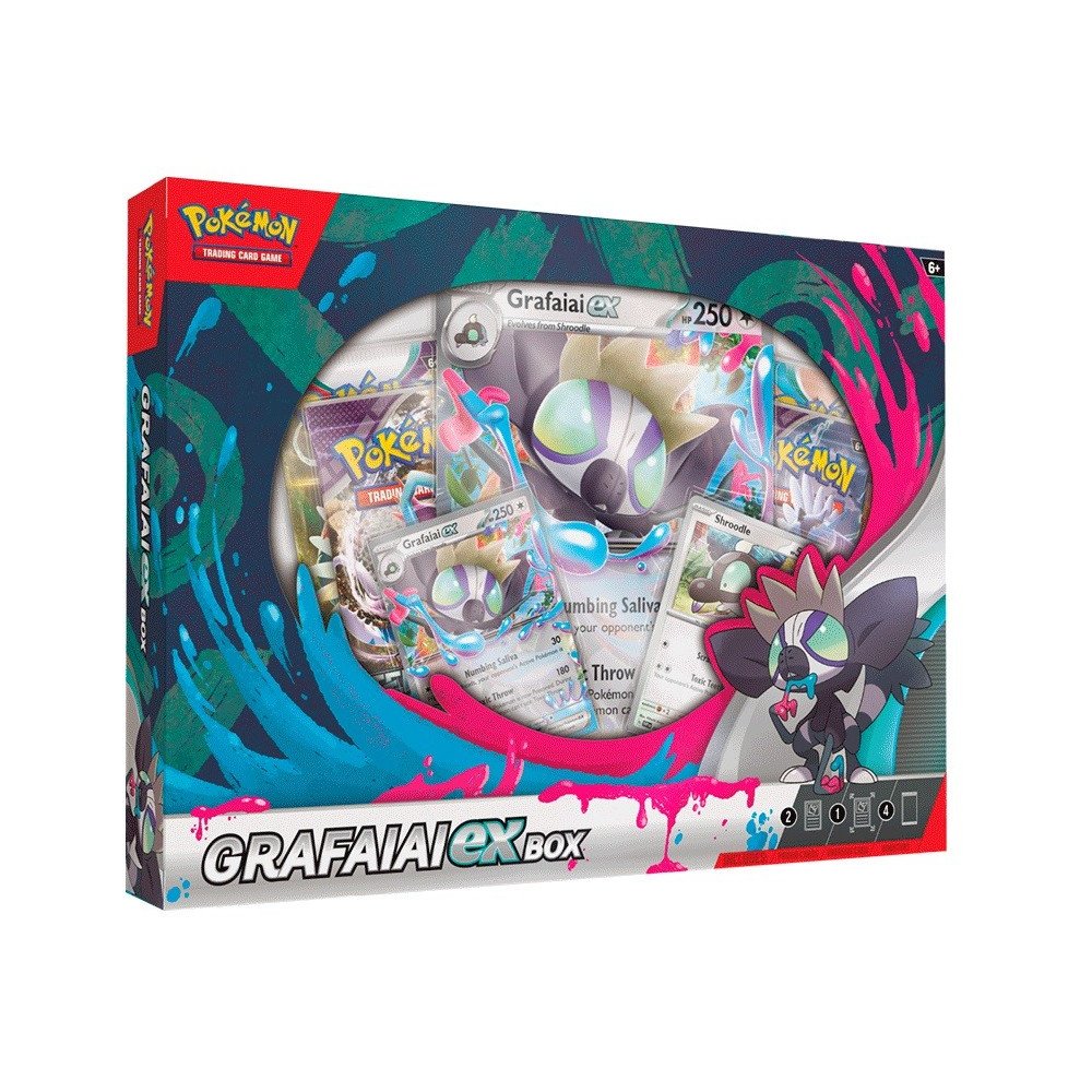 Pokemon TCG: Grafaiai ex Box Español