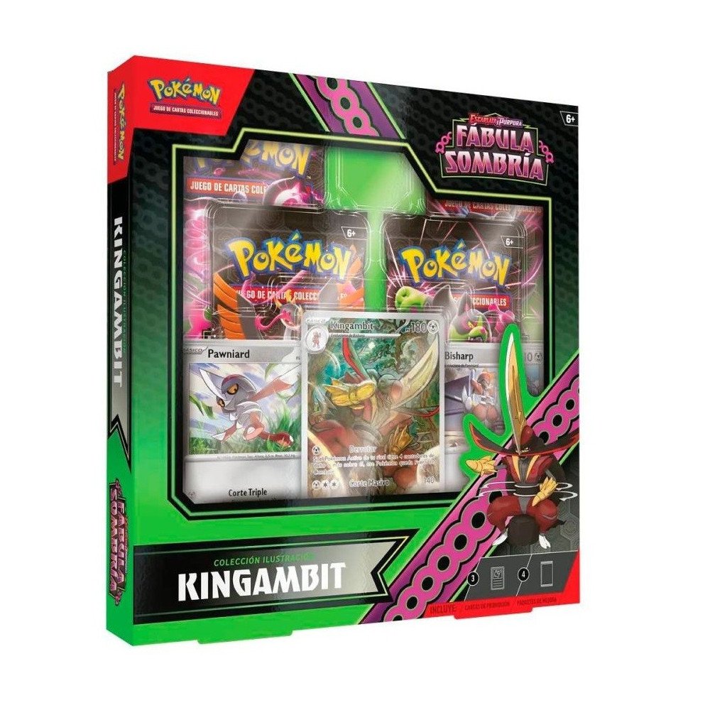 Pokémon TCG Shrouded Fable - Kingambit Illustration Collection ESPAÑOL