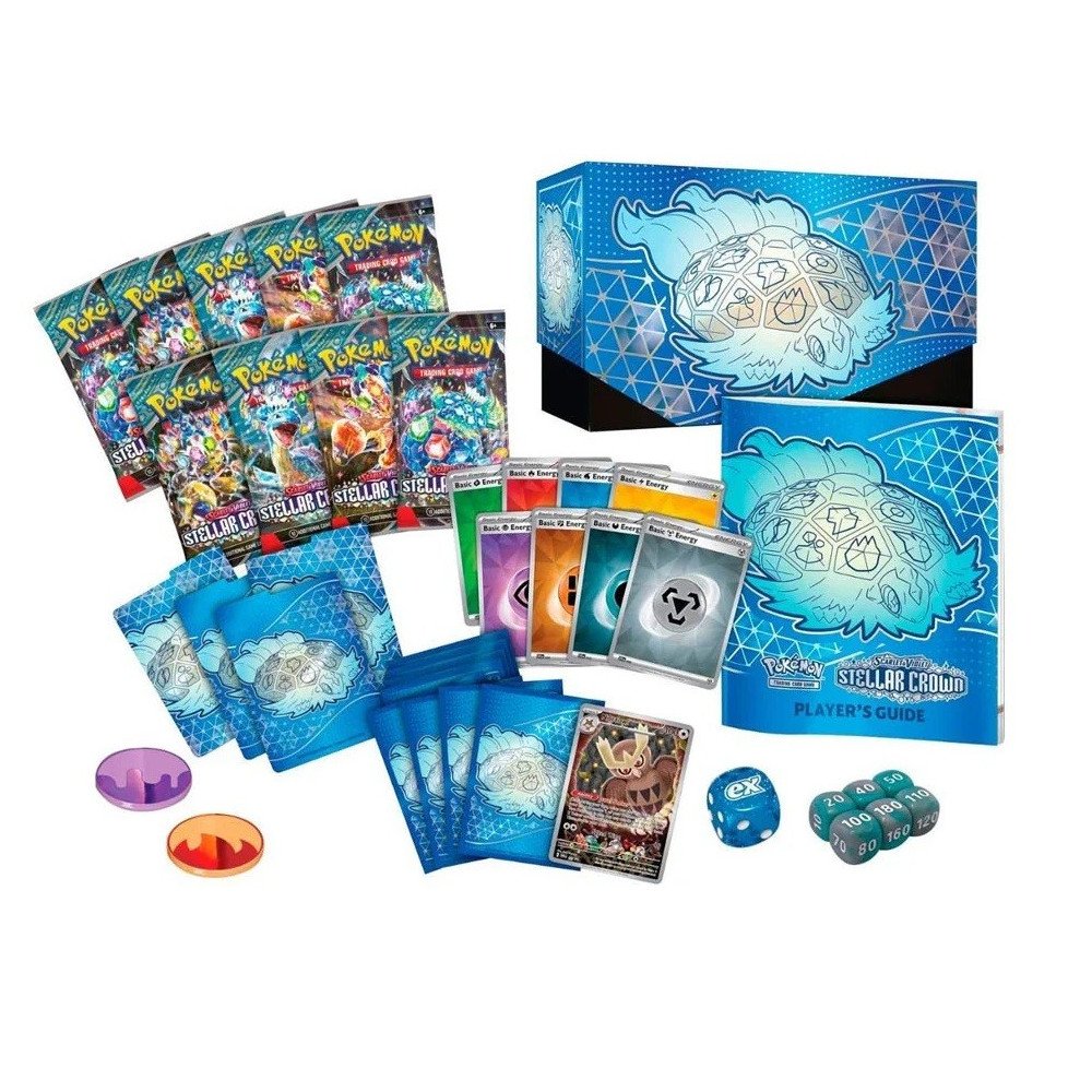 Pokemon TCG Scarlet & Violet – Stellar Crown – Elite Trainer Box Español