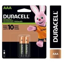 PILA RECARGABLE AAA DURACELL 2 u