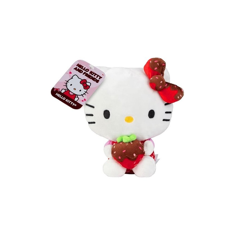 PELUCHE SANRIO HELLO KITTY FRESA 20 CMS