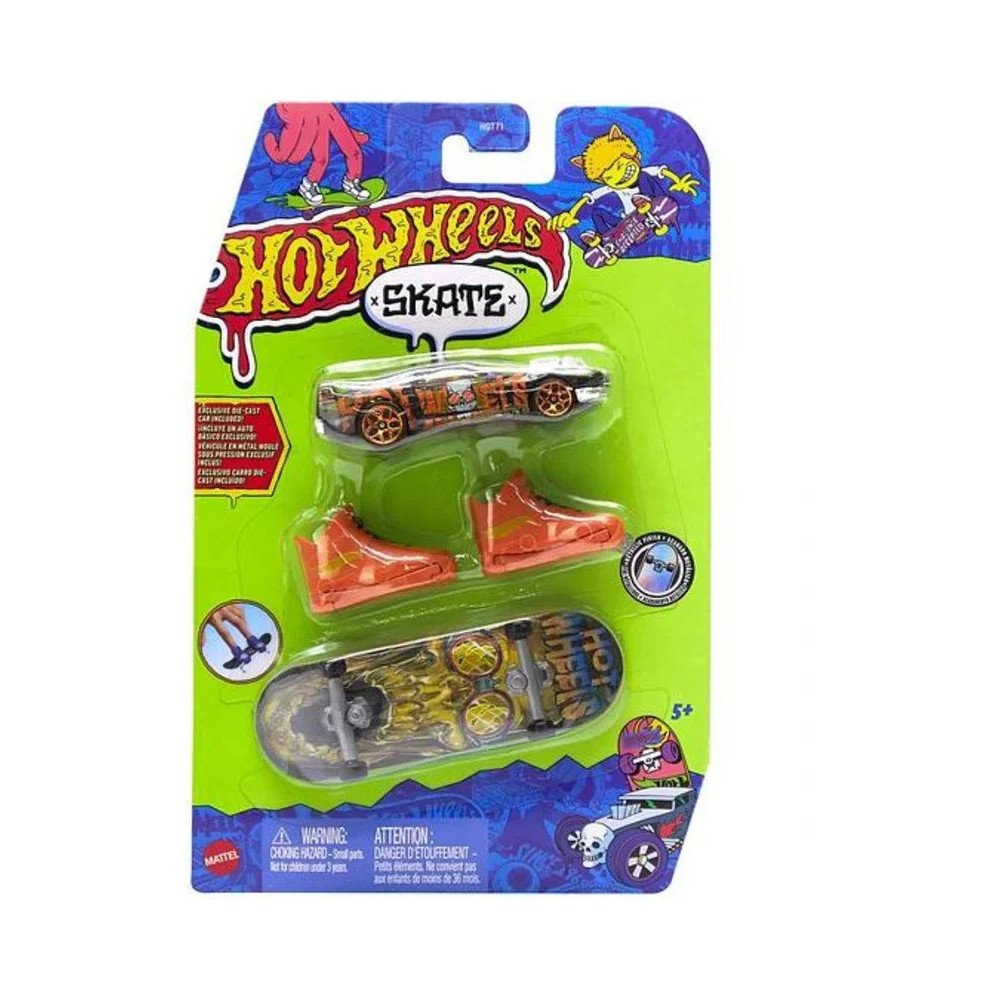 Patín Hot Wheels Con Coche Y Zapatillas | Inicio