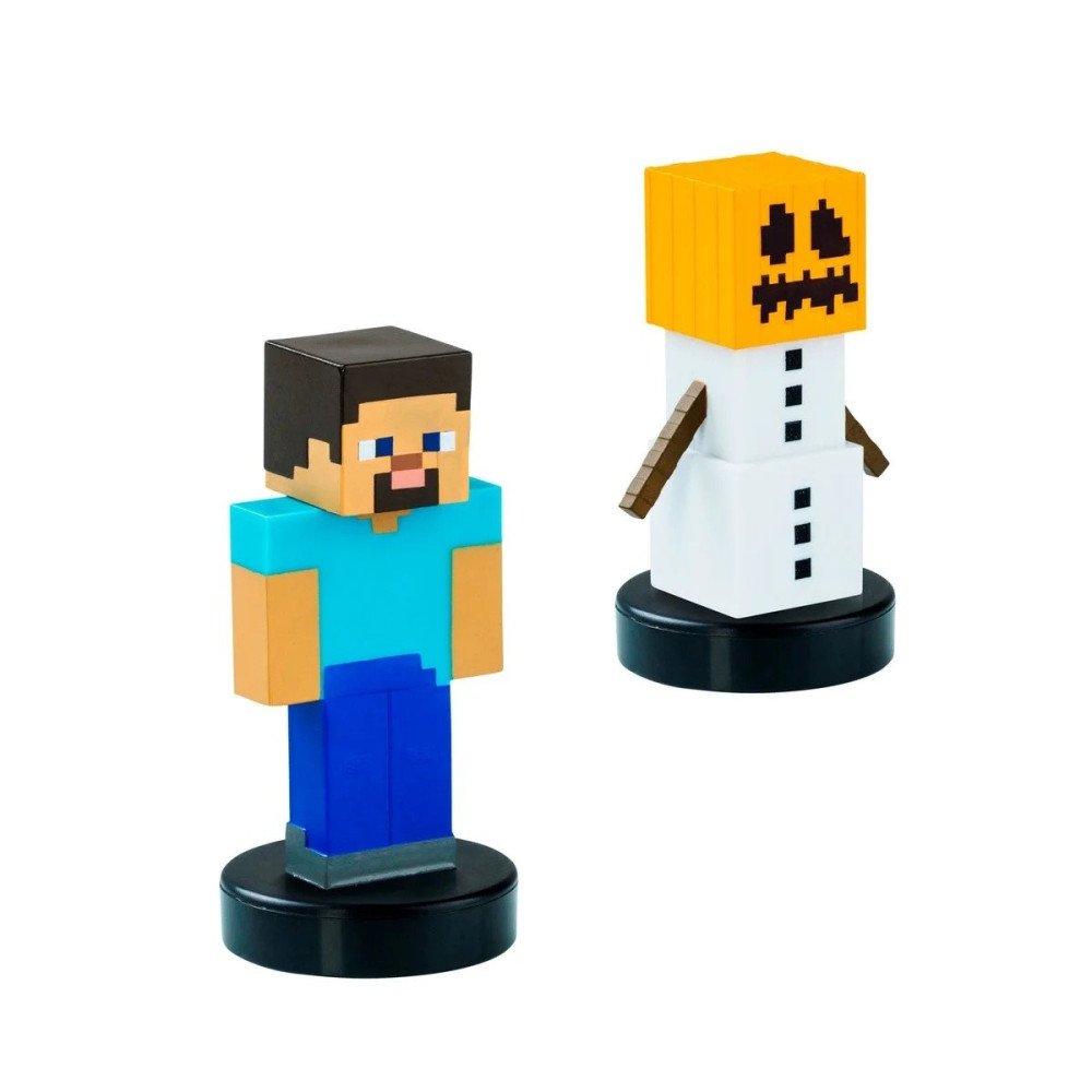 PACK DE 2 FIGURAS TIMBRE MINECRAFT | Inicio