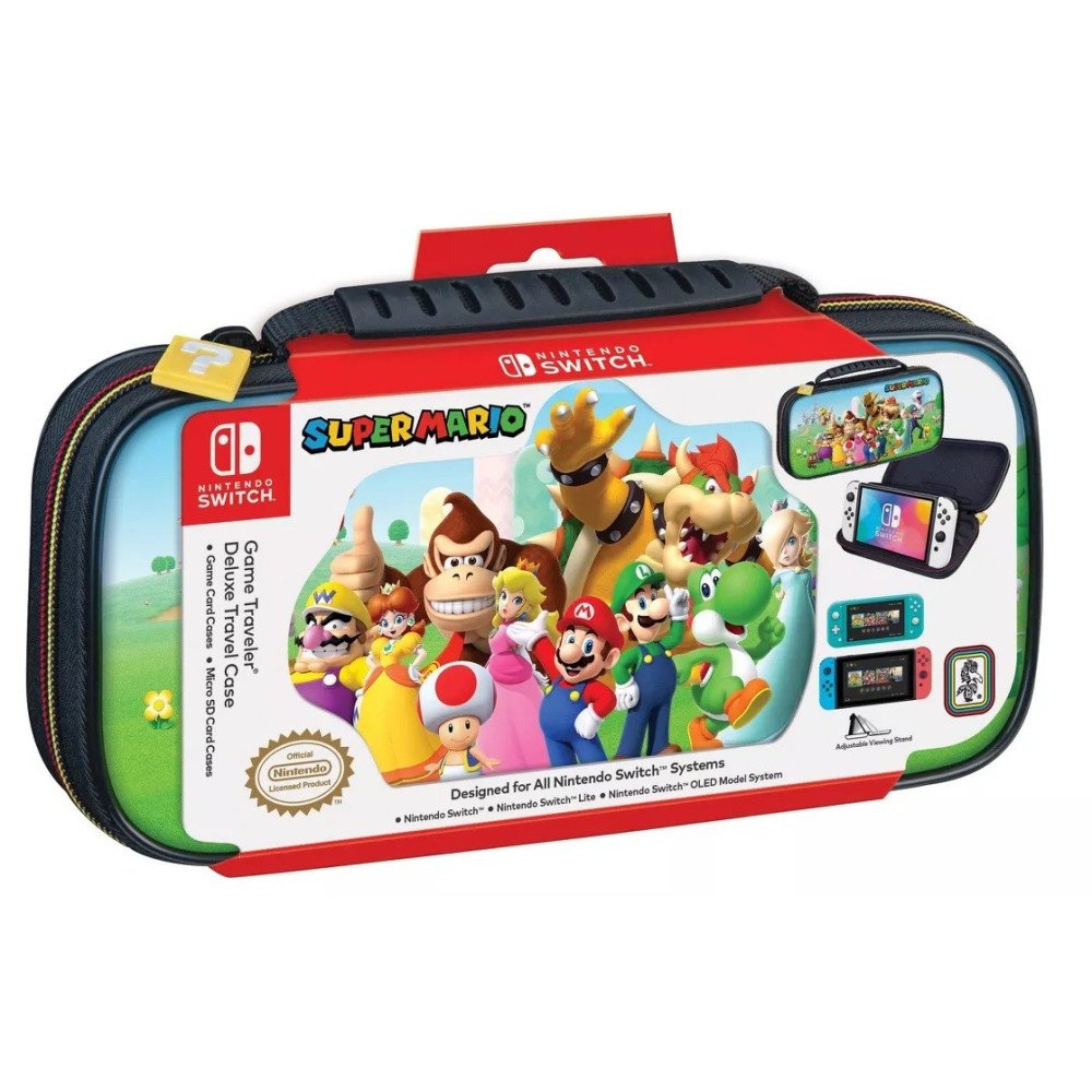 Nintendo Switch Game Traveler Deluxe Travel Case - Super Ma…