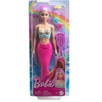 Muñeca Barbie de moda sirena con pelo largo | Inicio
